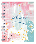 Dagbók, Þumalína munstur blátt letur