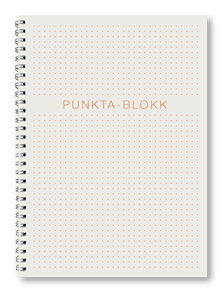 Punktablokk 18 x 25 cm