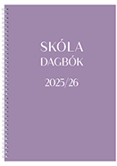 Skóladagbók, Tímalína, blágrá
